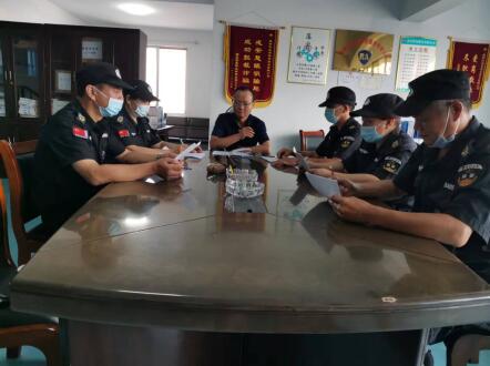 戎安公司義務巡邏開展反電詐、防溺水宣傳活動